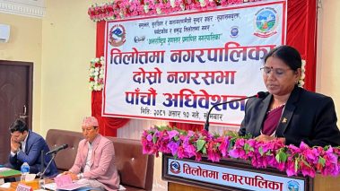 तिलोत्तमा नगरपालिकाको बजेट २ अर्ब ७६ करोड ६२ लाख २२ हजार
