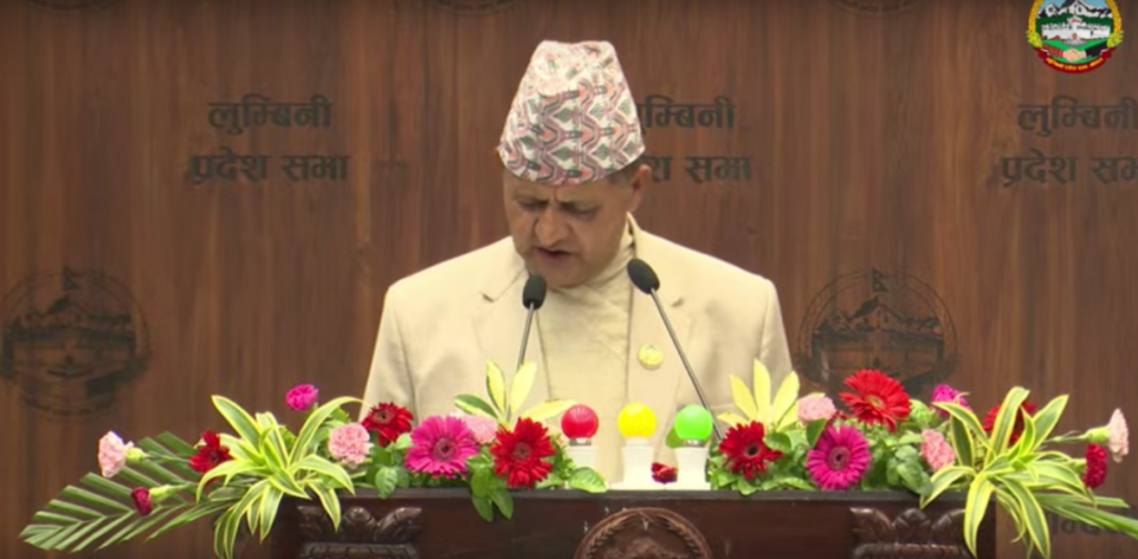 प्रदेश सरकारद्वारा आर्थिक बर्ष २०८१\०८२ को वजेट प्रस्तुत :लुम्बिनी सरकारले ल्यायो करिब ३९ अर्बको वजेट