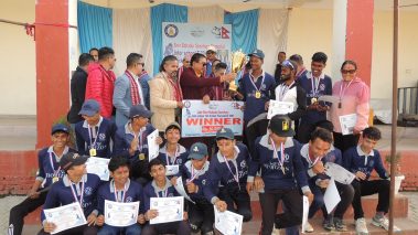 स्व.शेरबहादुर सेन्चुरी टी–२० क्रिकेटको उपाधि न्यु होराइजनलाई