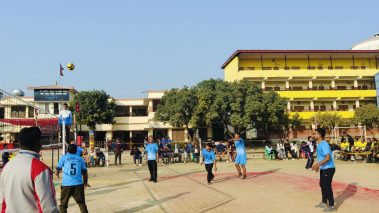 तिलोत्तमा नगर स्तरीय शिक्षक कर्मचारी भलिवल प्रतियोगिता शुरु