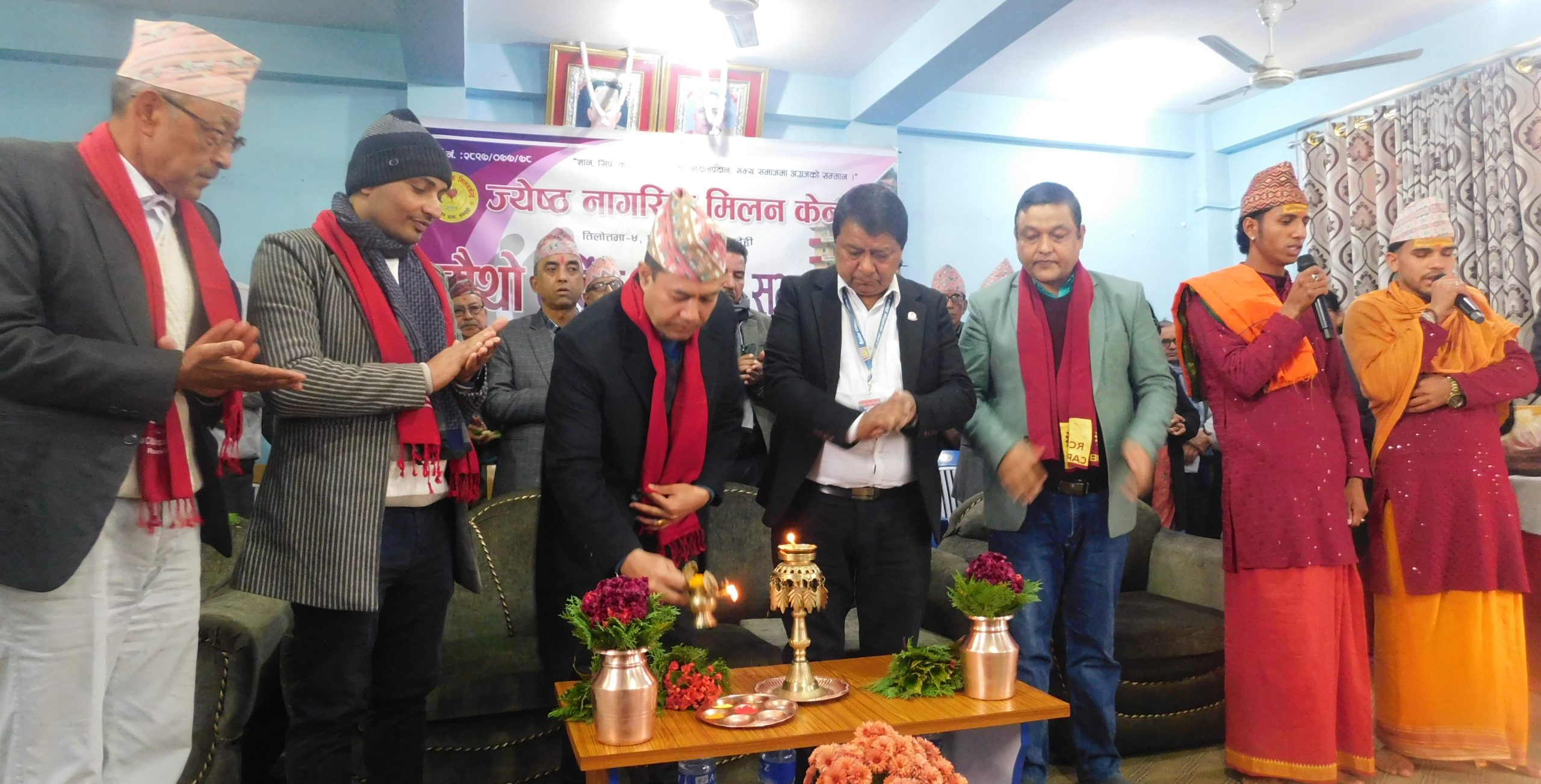 ज्येष्ठ नागरिक मिलन केन्द्रमा सेवालिनेको आकर्षण बढ्दै, संचालनकालागि आर्थिक संकट निम्तिदै