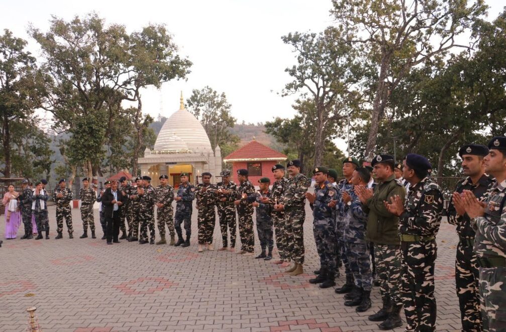 पाल्पाको बसन्तपुरमा नेपाल भारत सीमा सुरक्षा बैठक