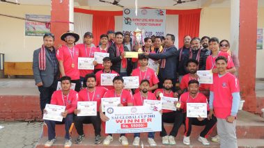 १० औं साई ग्लोबल कप क्रिकेटको उपाधि बुटवल कालिका क्याम्पसलाई