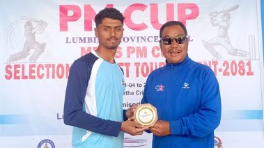 प्रधानमन्त्री कप क्रिकेटका लागि लुम्बिनी प्रदेशस्तरीय छनोट खेल सुरु, रुपन्देही र नवलपरासीको जित