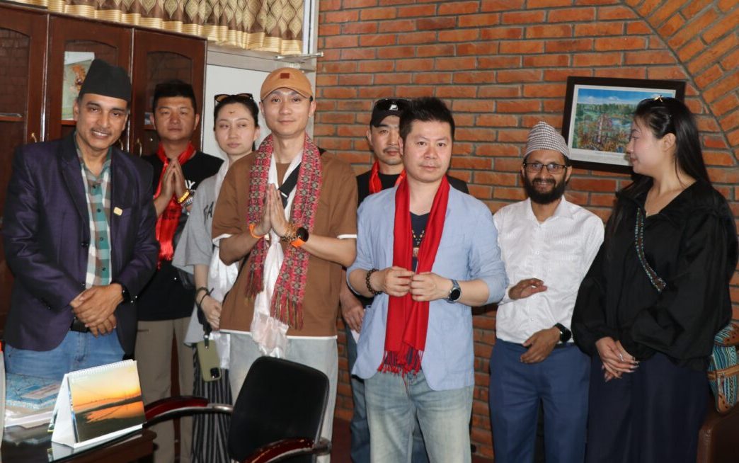 बुद्ध र लुम्बिनी सम्बन्धि चलचित्र बनाउने उद्देश्यसहित चिनियाँ कलाकार लुम्बिनीमा