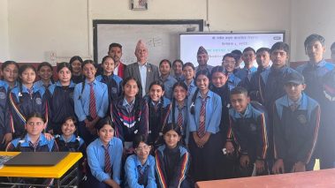 शान्ति नमुना माबिमा शिक्षाको संसारबाट कामको संसार कार्यक्रम