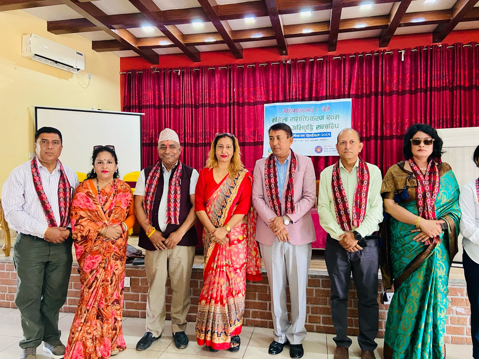 तिलात्तेमाका महिलाहरुलाई क्षमता अभिबृद्धि तालिम