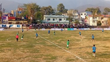 सैनामैना गोल्डकप फुटवल : उद्घाटन खेलमा आयोजक मुर्गिया एफसीको विजयी सुरुवात