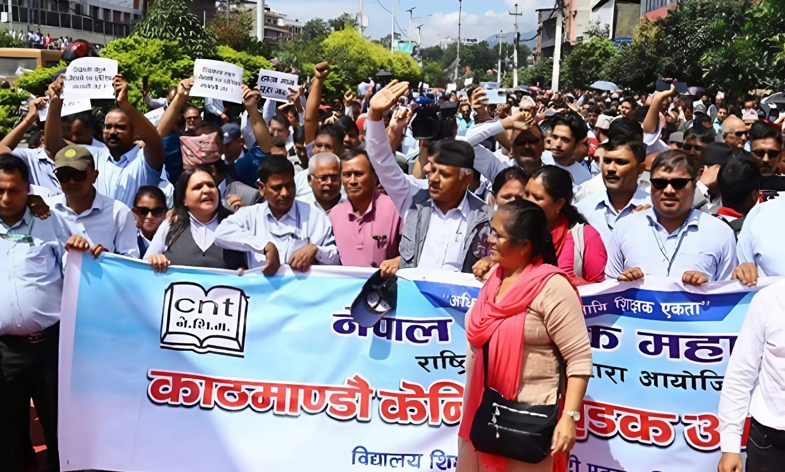 देशभरका शिक्षक कर्मचारीहरु आजदेखि काठमाडौँमा शैक्षिक सडक आन्दोलनमा उत्रिँदै