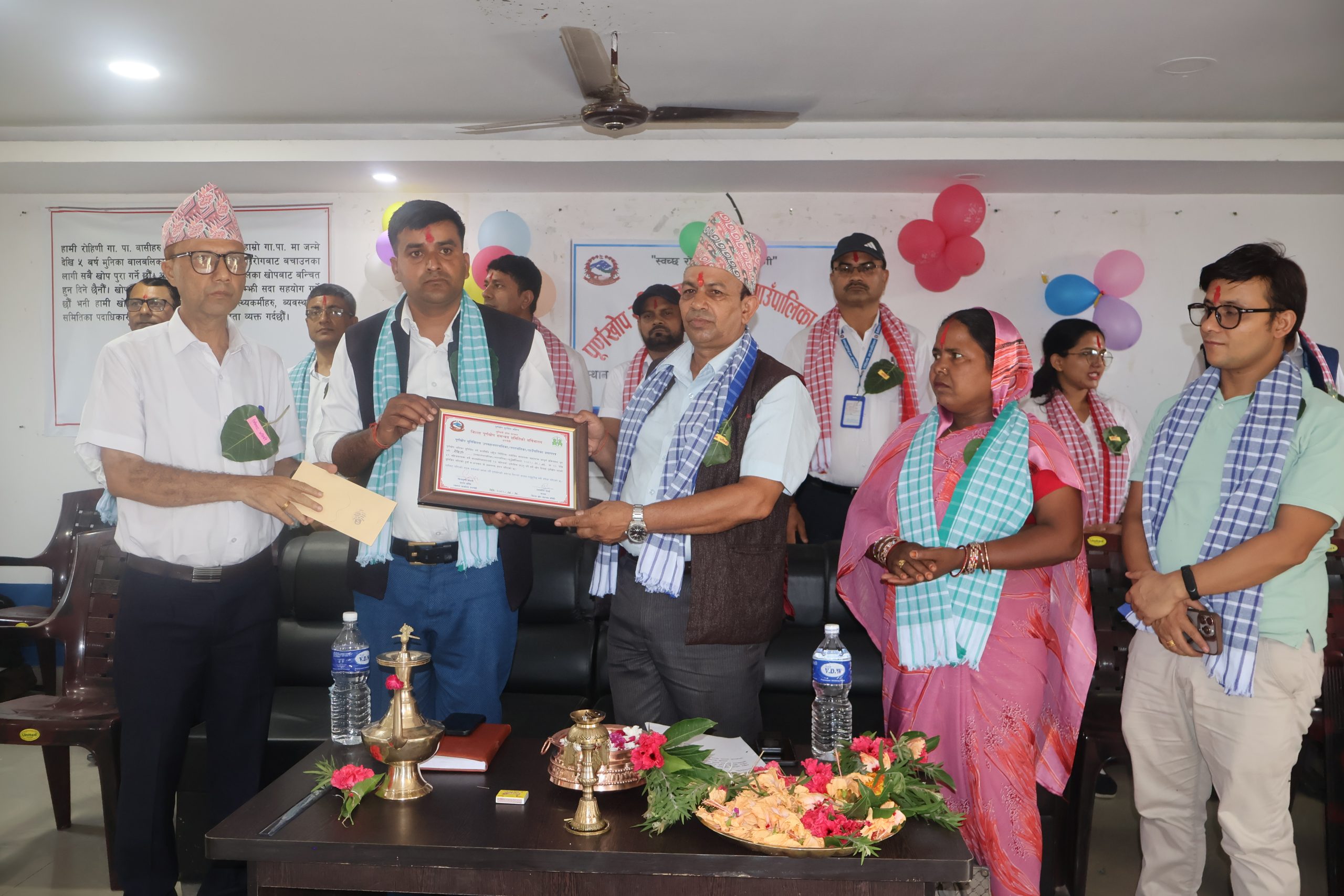 रोहिणी ‘पूर्ण खोप सुनिश्चितता दिगोपना गाउँपालिका’ घोषणा