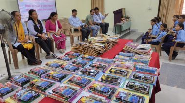 शान्ति नमुना मा.वि.मा शैक्षिक पुरस्कार वितरण