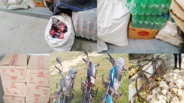 आठ लाख बढिको अबैध सामान प्रहरीको नियन्त्रणमा