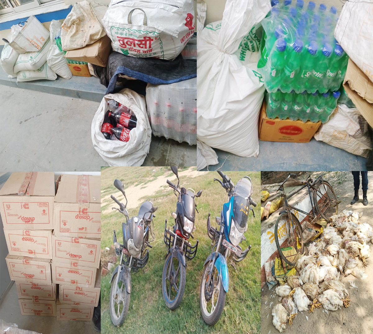 आठ लाख बढिको अबैध सामान प्रहरीको नियन्त्रणमा