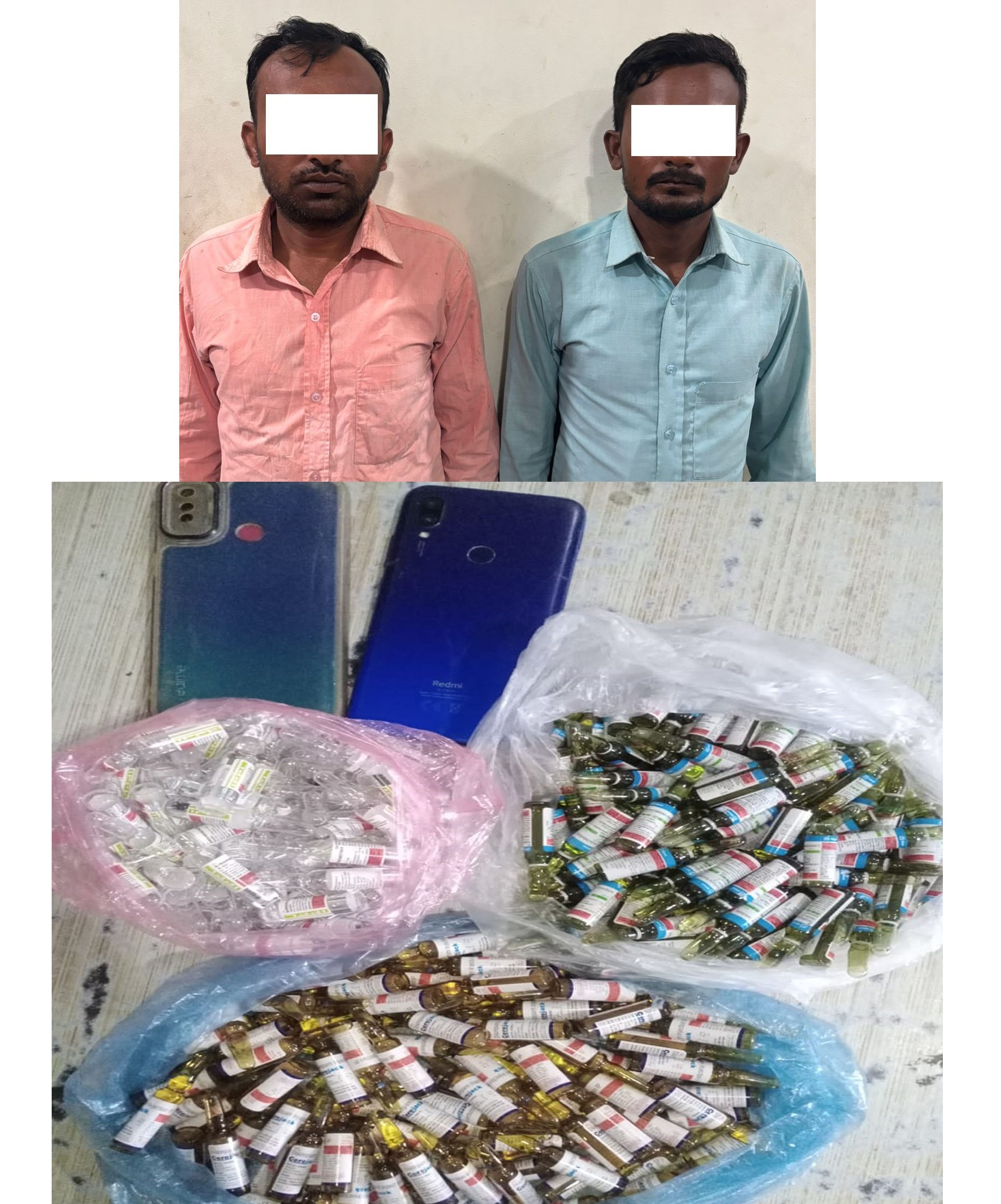 लागु औषध सहित दुई जना पक्राउ