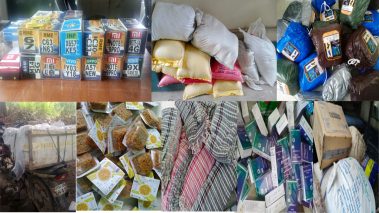 भन्सार तथा राजश्व छली चोरी पैठारी गरेको अबैध सामान प्रहरी नियन्त्रणमा