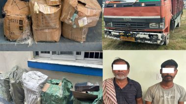 कृत्रिम यौन खेलौना र भारतीय ट्रक सहित ३९ लाख बढिको सामान बरामद
