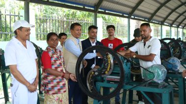 तिलोत्तमाका पशुपालक कृषकहरुलाई अनुदानका औजार वितरण