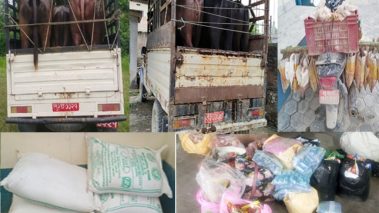 रुपन्देही प्रहरीद्वारा भन्सार छलीका १८ लाख बढिको अबैध सामान बरामद