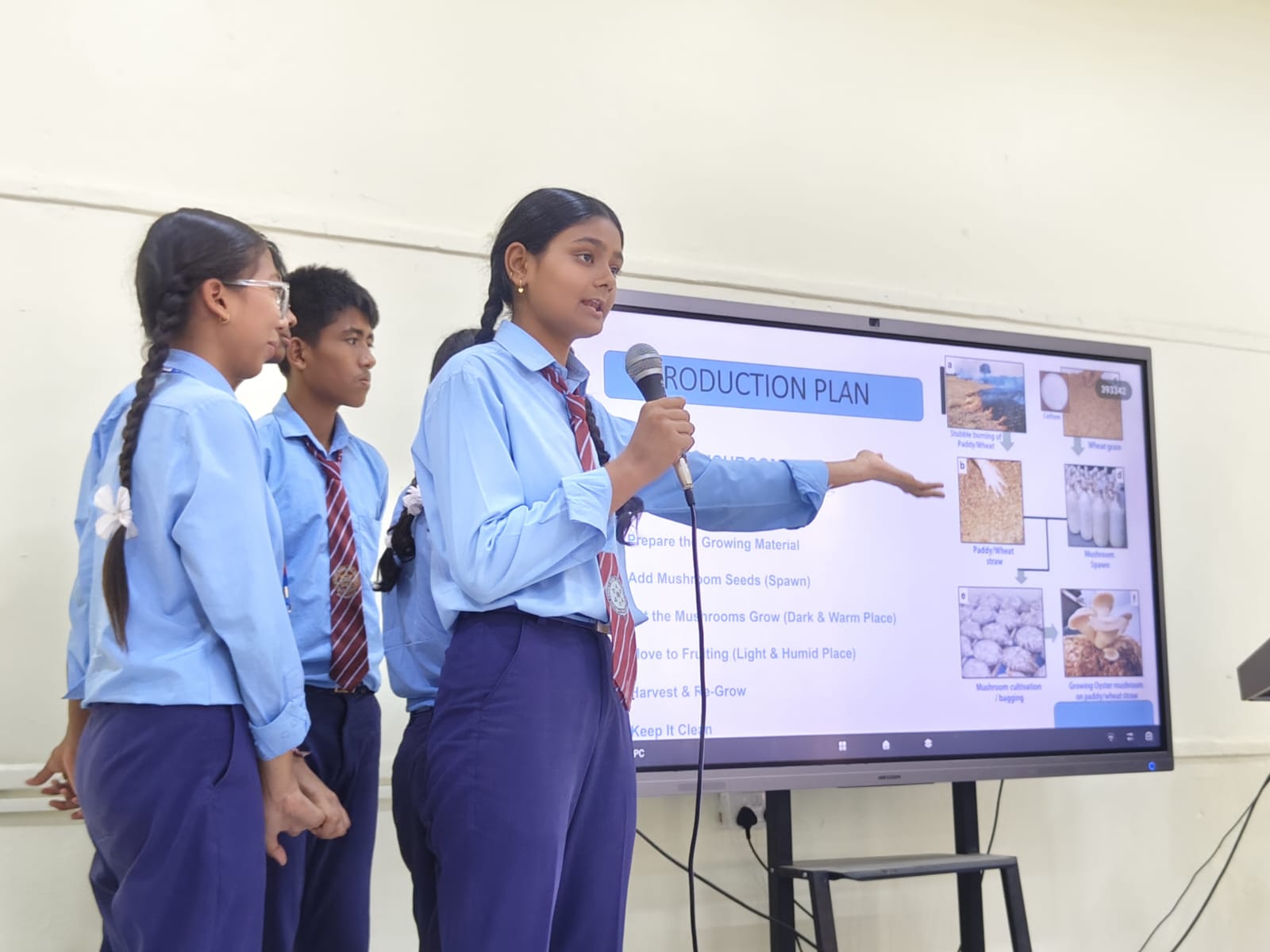 शान्ति नमुना मा.वि.मा उद्यमशिलता प्रस्तुतीकरण कार्यक्रम