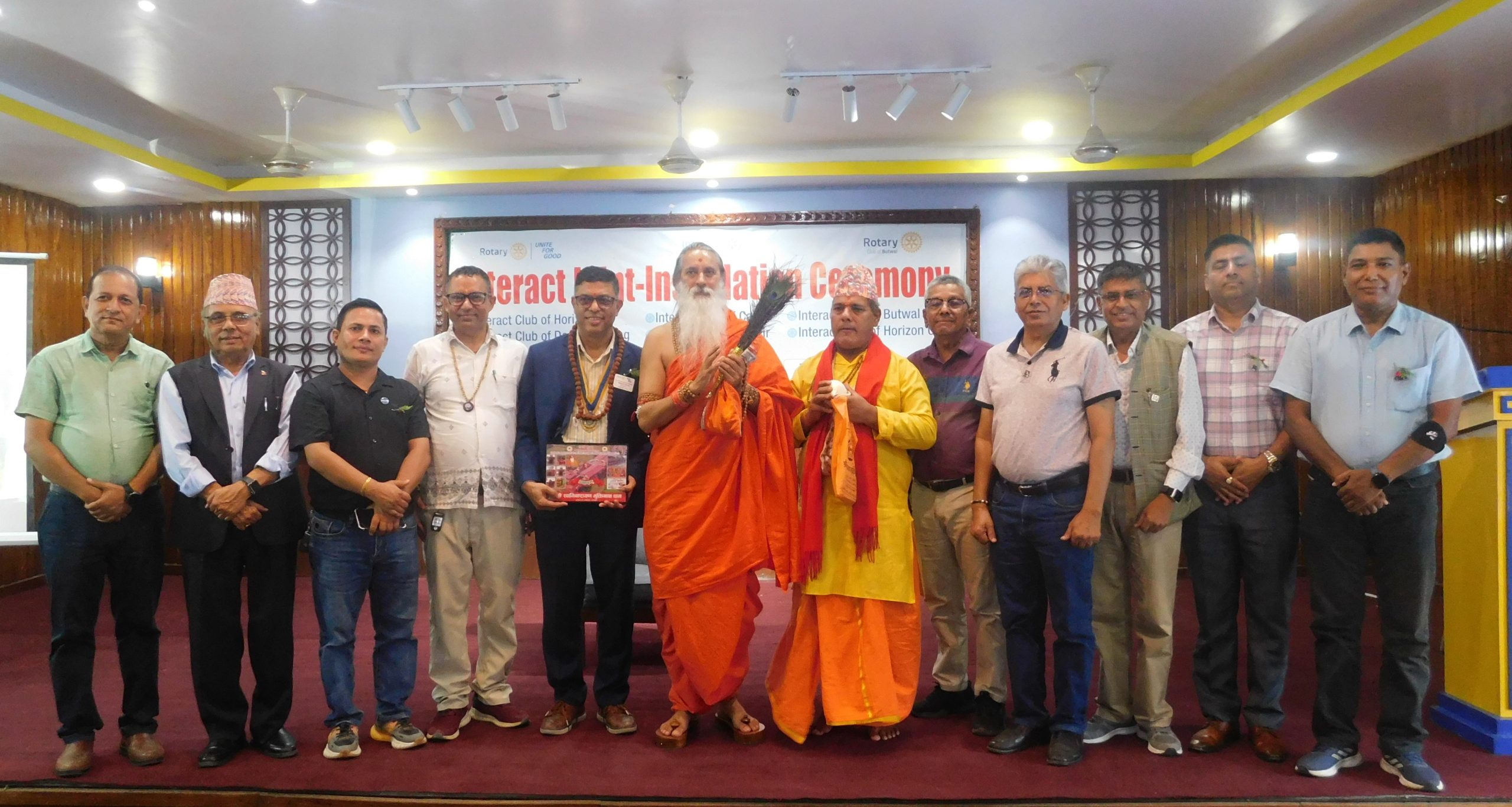 सातवटा ईन्ट्रयाक्ट क्लवलाई नैतिकशिक्षा र रोटरी युथ लिडरको प्रशिक्षण