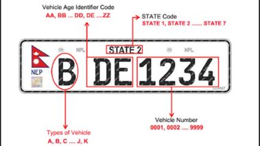 असोज १ गतेदेखि सवारी साधनमा इम्बोस्ड नम्बर जडान अनिवार्य