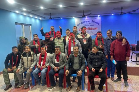 यातायात ब्यवसायी महासंघ रुपन्देहीको अध्यक्षमा श्रेष्ठ निर्वाचित