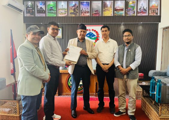 बजेट कार्यान्वयनलाइ प्राथमिकतामा राख्न राष्ट्रिय टेलिभिजन प्रसारक संघ लुम्बिनीद्वारा सरकारको ध्यानाकर्षण