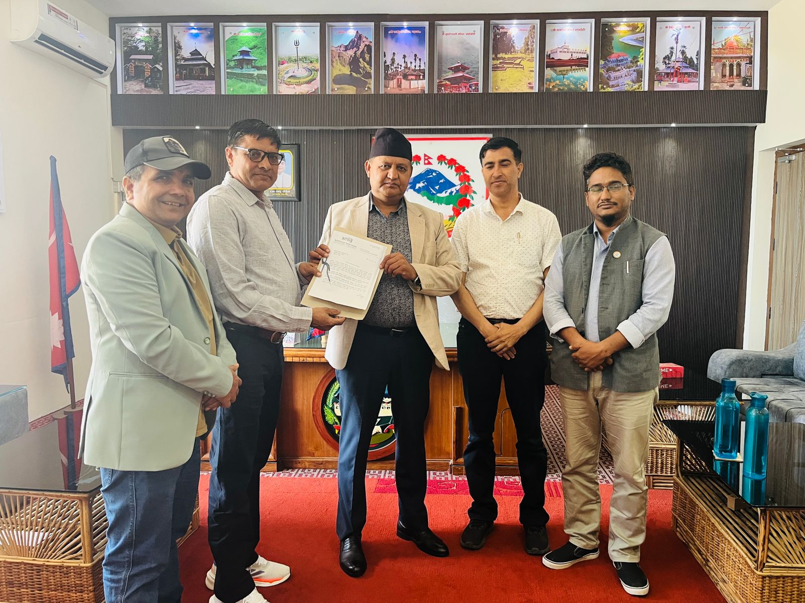 बजेट कार्यान्वयनलाइ प्राथमिकतामा राख्न राष्ट्रिय टेलिभिजन प्रसारक संघ लुम्बिनीद्वारा सरकारको ध्यानाकर्षण